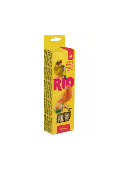 Палочки RIO для канареек с медом и полезными семенами / 2х40 гр.