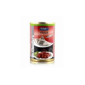 ДОКТОР КЛАУДЕР для взрослых кошек с Мясом / 415 гр.
