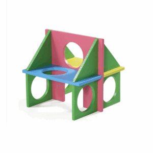 Игровой комплекс LITTLE TOWN для мелких животных Фитнес, складной / 12,5х12,5х12,5 см