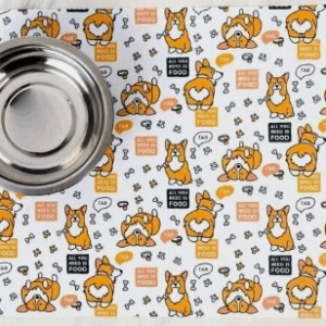 Коврик под миски All you need is food / 43х28 см