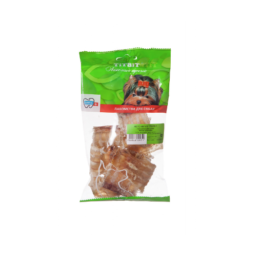 ТИТБИТ для собак Колечки из трахея говяжья / 60 гр.