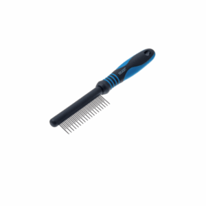 Расчёска DeLIGHT с кольцами разнозубая 18/19 зубьев / 12/20 мм