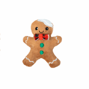 Игрушка для кошек Пряничный человечек / 9 см