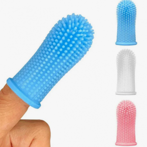 Зубная щетка-напальчник M-PETS Finger Toothbrush 360 °C силиконовая для животных