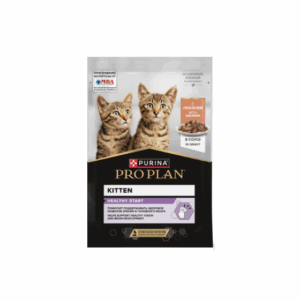 ПРОПЛАН KITTEN для котят с лососем в соусе / 85 гр.