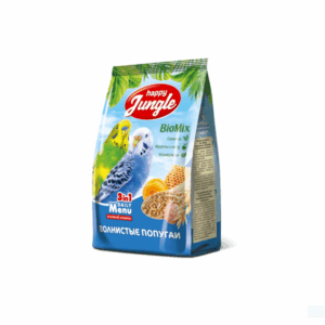 Корм Happy Jungle для волнистых попугаев / 500 гр.