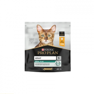 ПРОПЛАН ADULT 1+ для взрослых кошек с курицей / 400 гр.