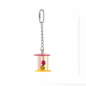 Игрушка для птиц акриловая Геометрия / 6/16,5х4,5 см.