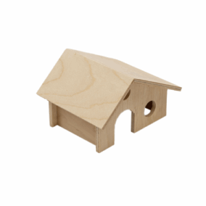 Домик-разборный для грызунов Classic / размер S, 11х11х12 см