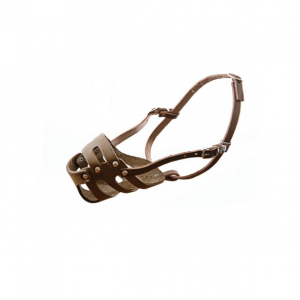 Намордник кожаный цельнокроенный (ротвейлера)