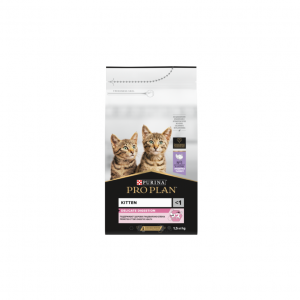 ПРОПЛАН DELICATE KITTEN для котят с индейкой с чувствительным пищеварением / 1,5 кг.