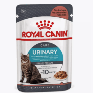 РОЯЛ КАНИН URINARY CARE для взрослых кошек для поддержания моч. системы в соусе / 85 гр.