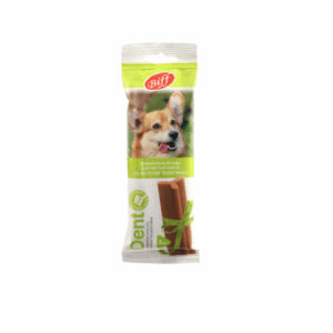 ТИТБИТ для средних собак Жевательный снек DENT со вкусом телятины / 77 гр.