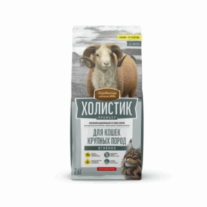 ДЕРЕВЕНСКИЕ ЛАКОМСТВА для кошек крупных пород Ягнёнок / 2 кг.